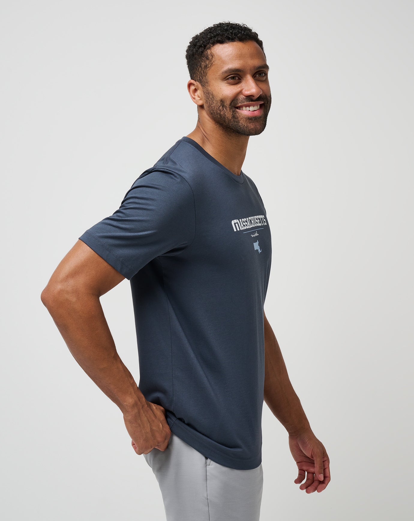 Blue Nights Travis Mathew Personal Best Tee