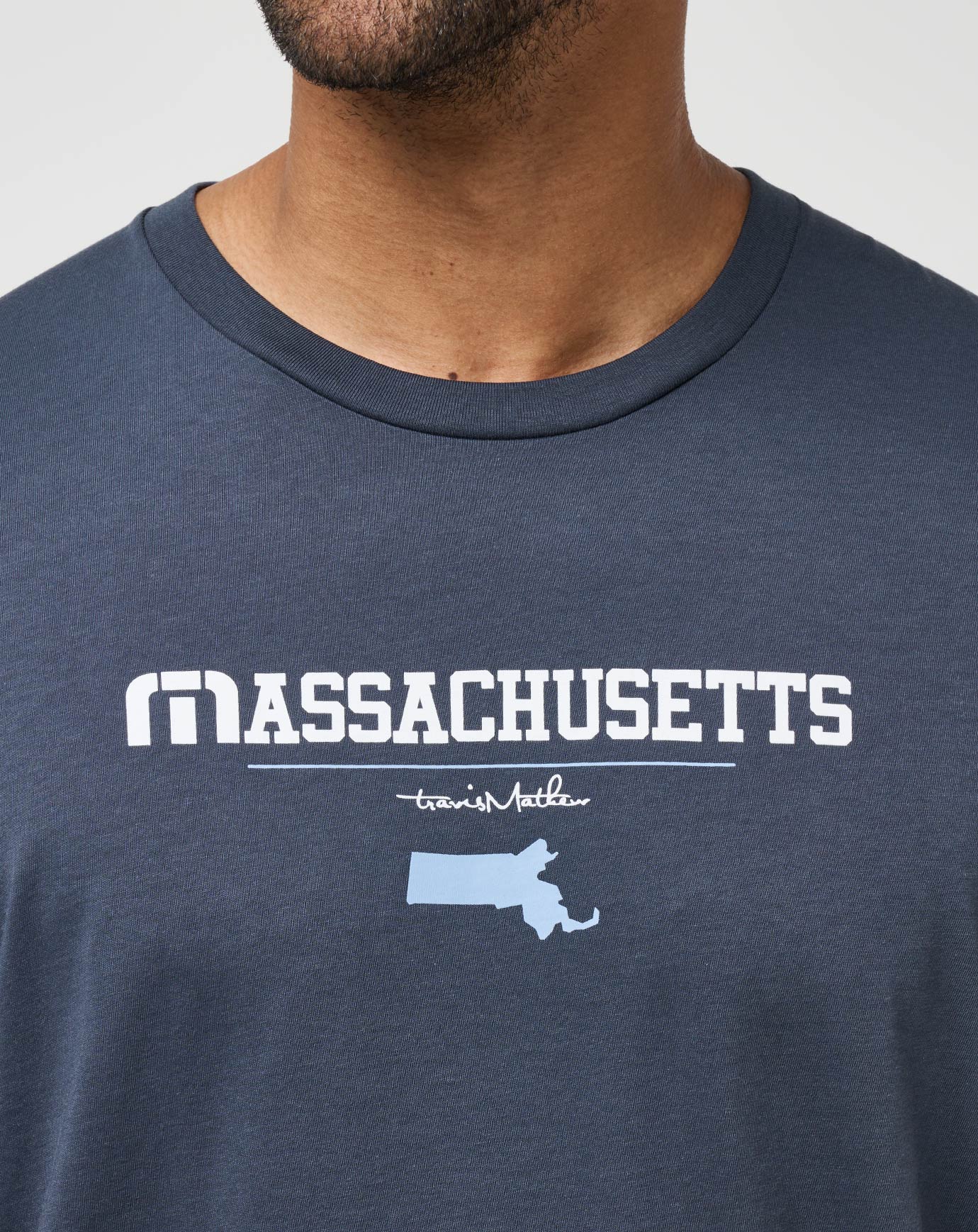 Blue Nights Travis Mathew Personal Best Tee