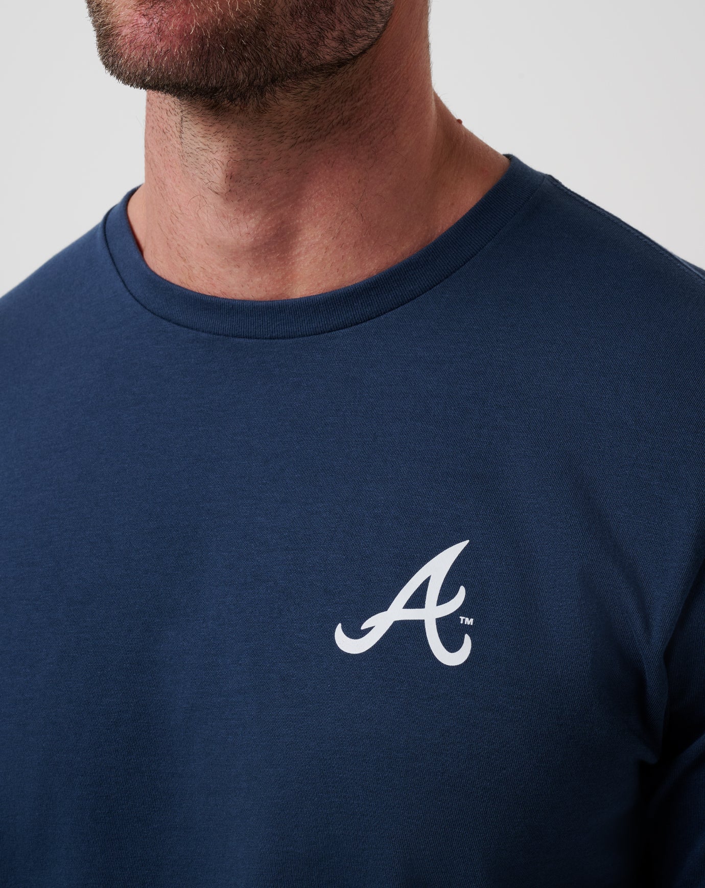 Navy Travis Mathew Atlanta Braves Friendly Rivalry Tee