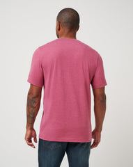 Heather Red Travis Mathew Atlanta Braves Sunset Slam 2.0 Tee