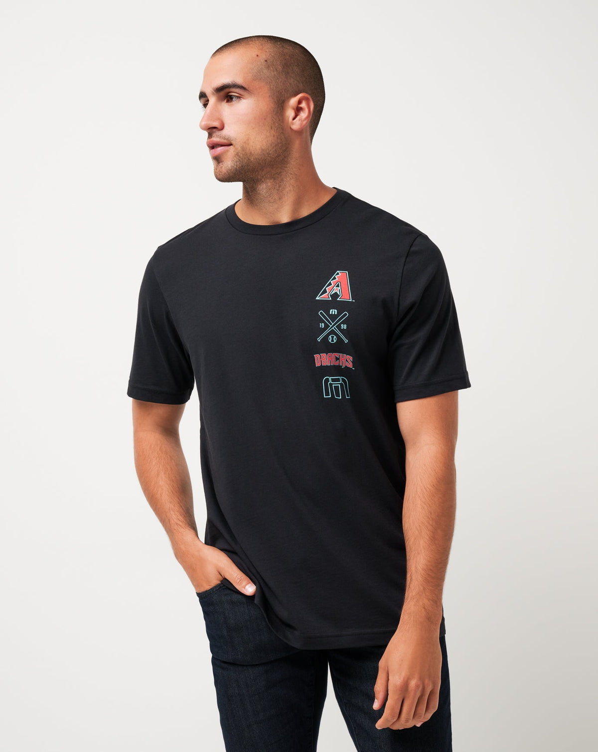 Black Travis Mathew Arizona Diamondbacks Sunset Slam Tee