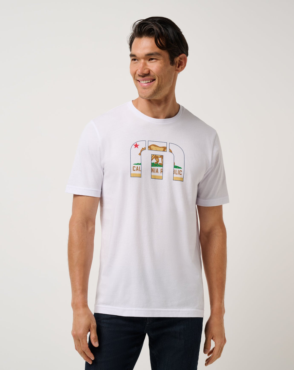 White Travis Mathew Tropical Tailgate Tee