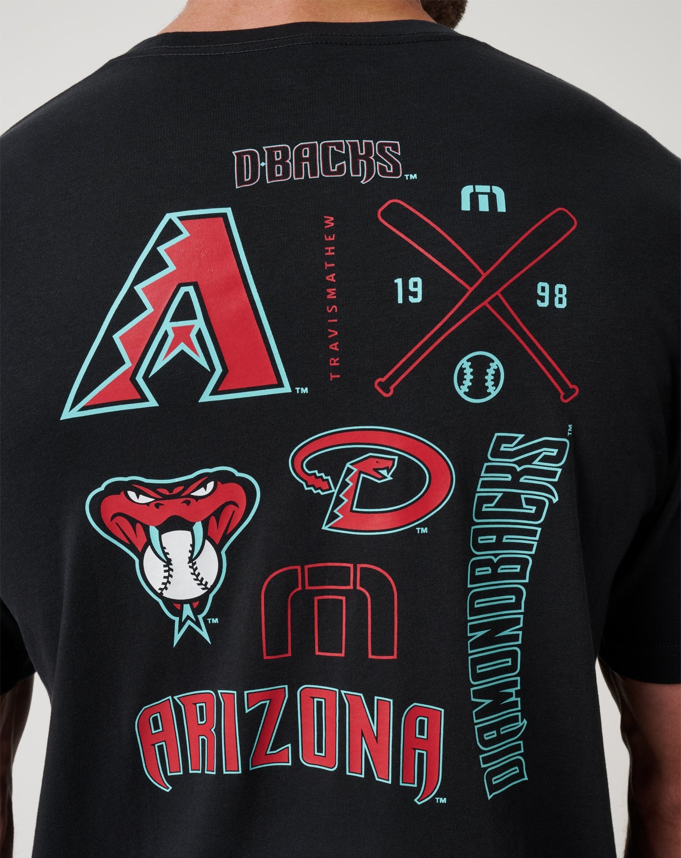 Black Travis Mathew Arizona Diamondbacks Friendly Rivalry Tee
