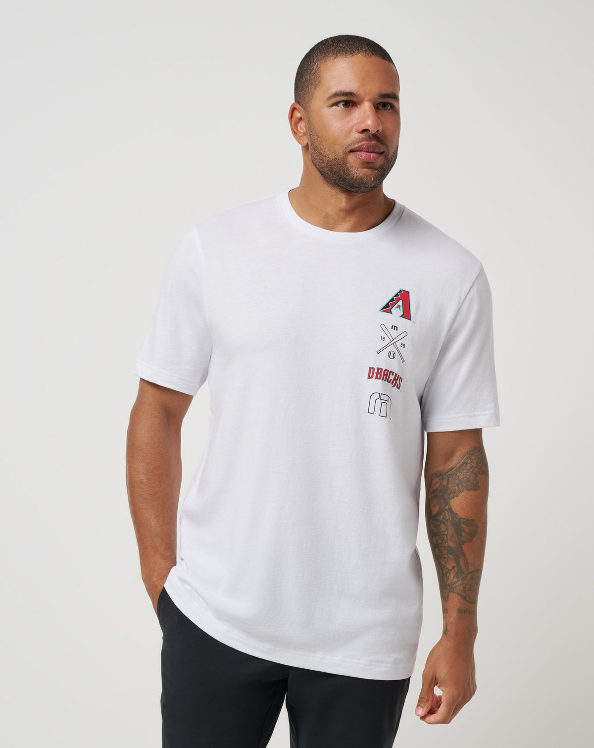 White Travis Mathew Arizona Diamondbacks Sunset Slam 2.0 Tee