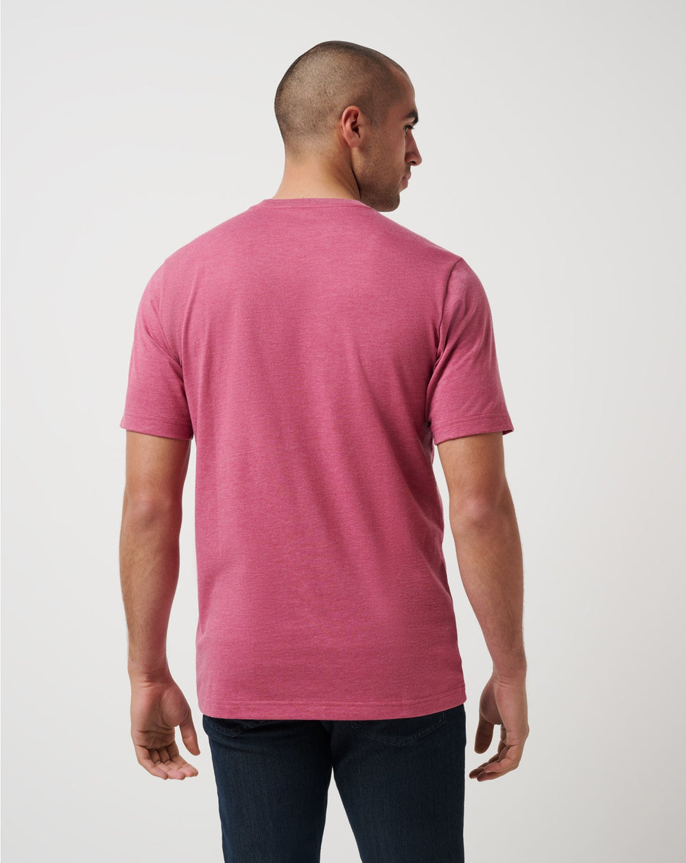 Heather Red Travis Mathew Texas Rangers Sunset Slam 2.0 Tee