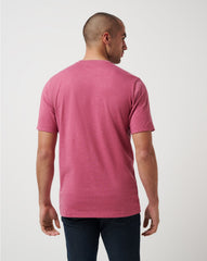 Heather Red Travis Mathew Texas Rangers Sunset Slam 2.0 Tee