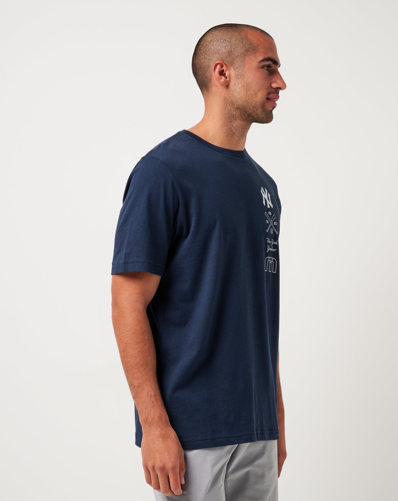 Total Eclipse Travis Mathew New York Yankees Sunset Slam Tee
