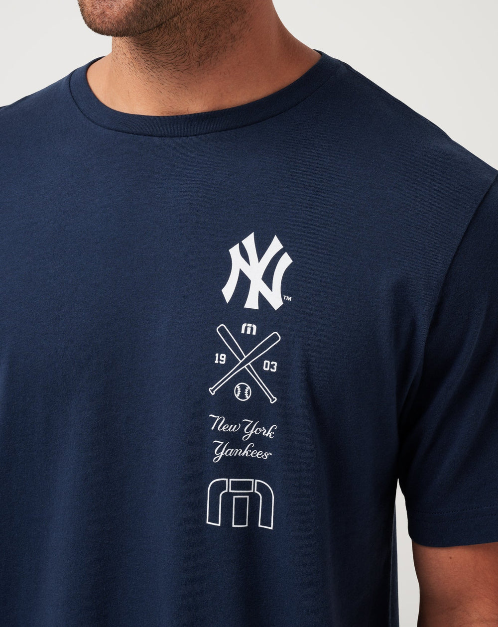 Total Eclipse Travis Mathew New York Yankees Sunset Slam Tee