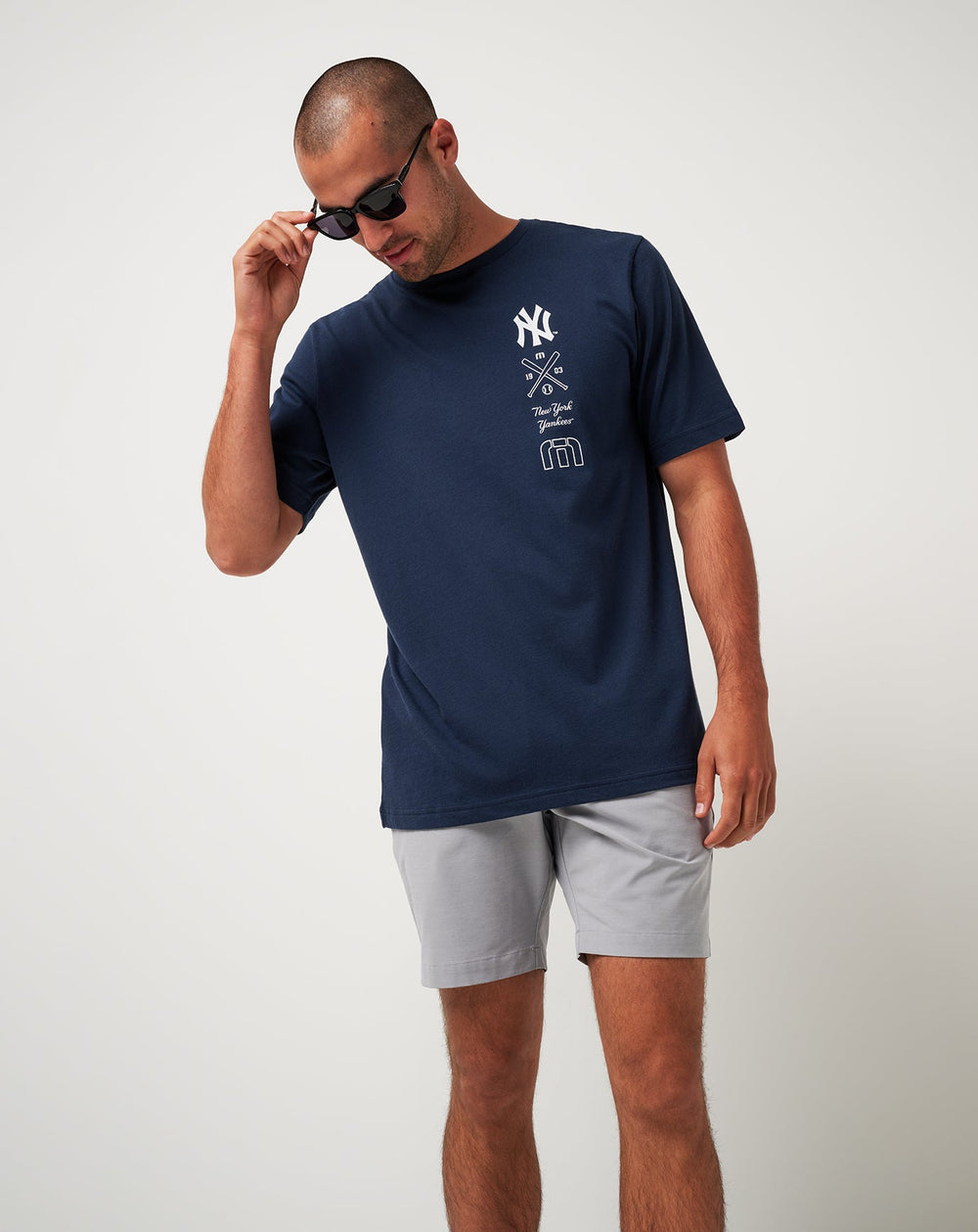 Total Eclipse Travis Mathew New York Yankees Sunset Slam Tee