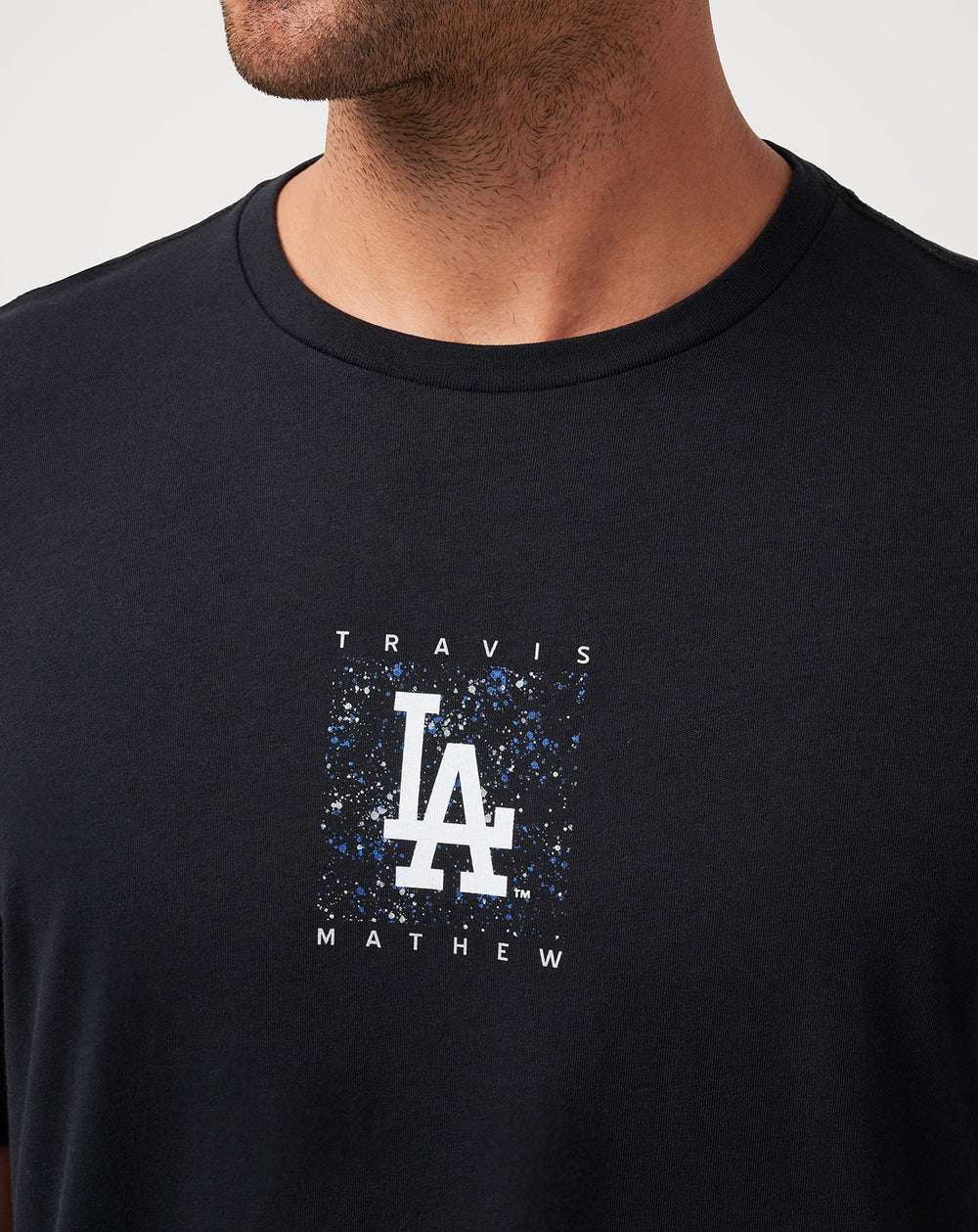 Black Travis Mathew Los Angeles Dodgers In The Dugout Tee