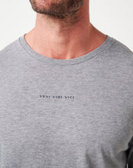 Heather Medium Grey Travis Mathew Maiden Voyage Tee
