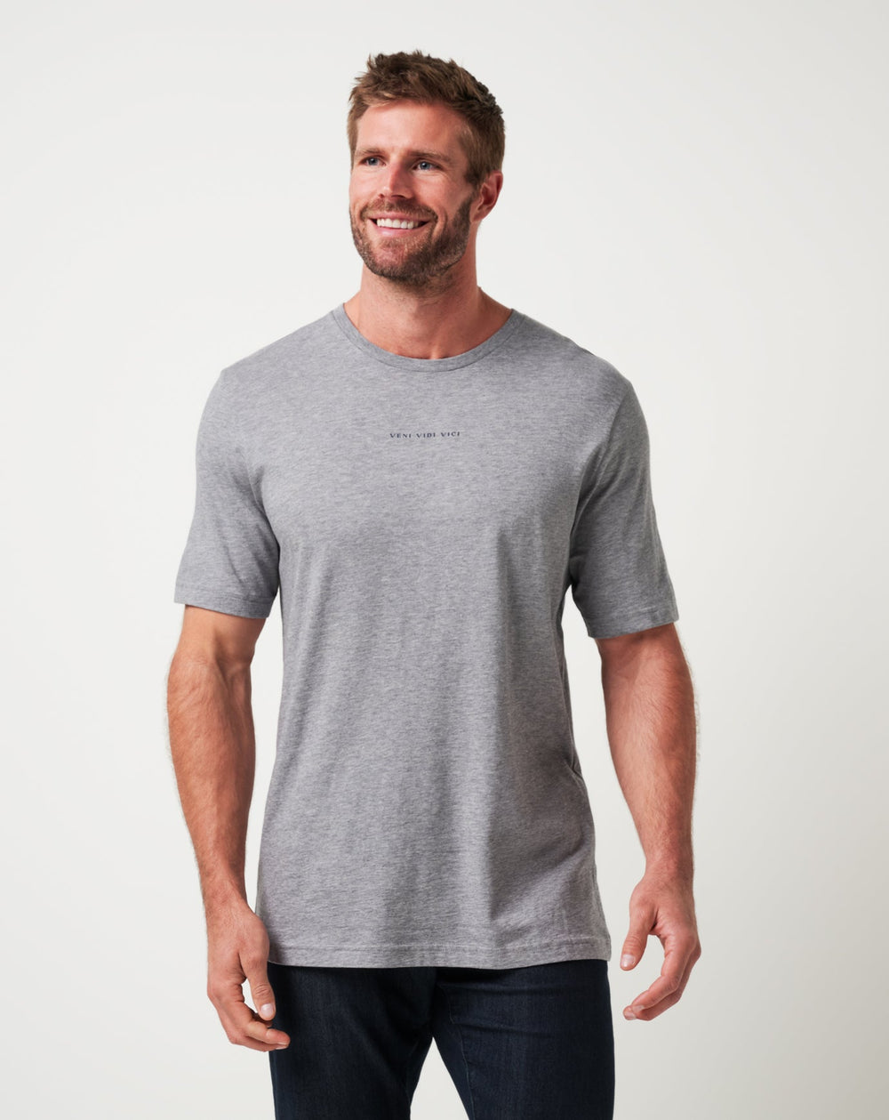 Heather Medium Grey Travis Mathew Maiden Voyage Tee