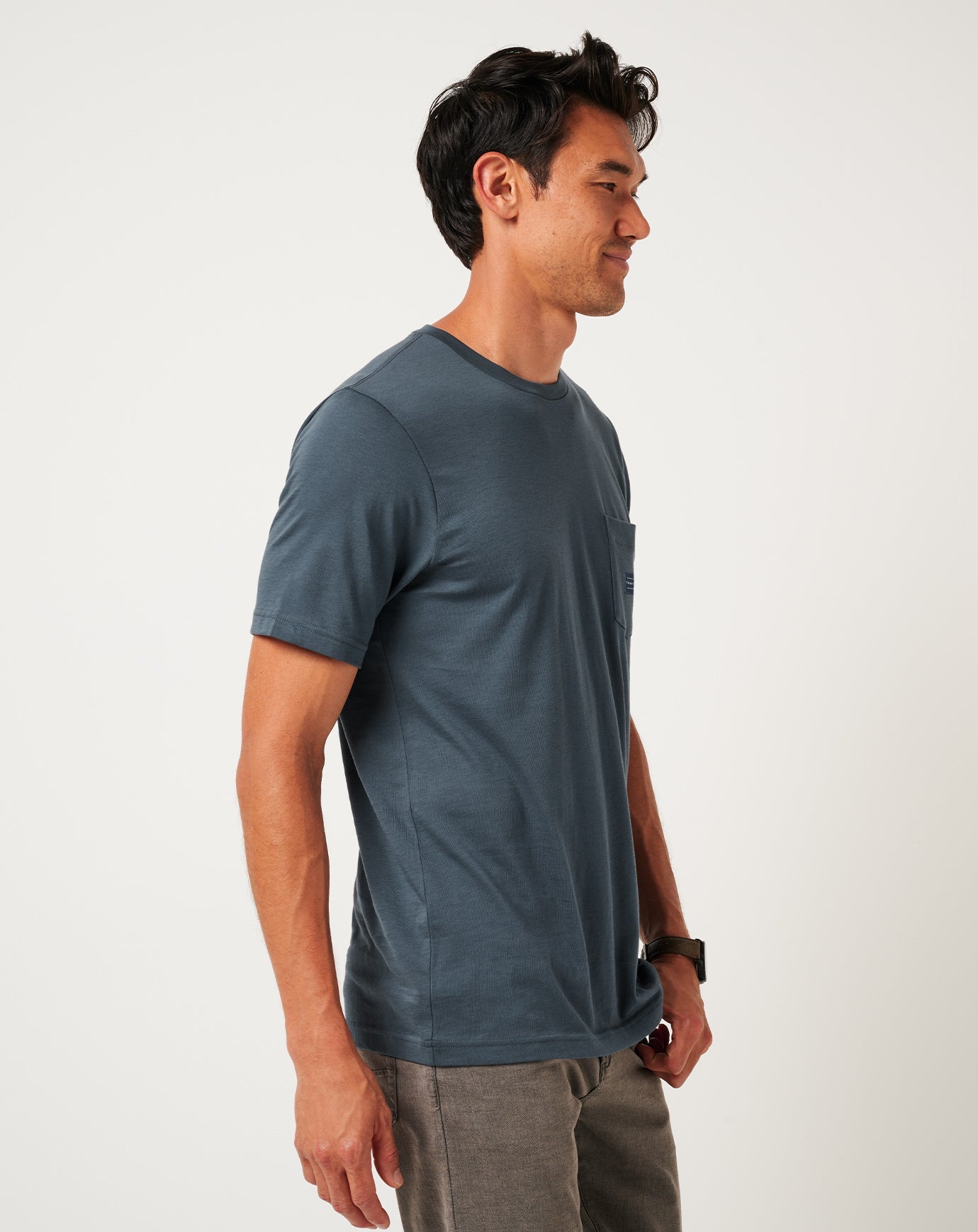 Mood Indigo/Vintage Indigo Travis Mathew Preferred Status Tee