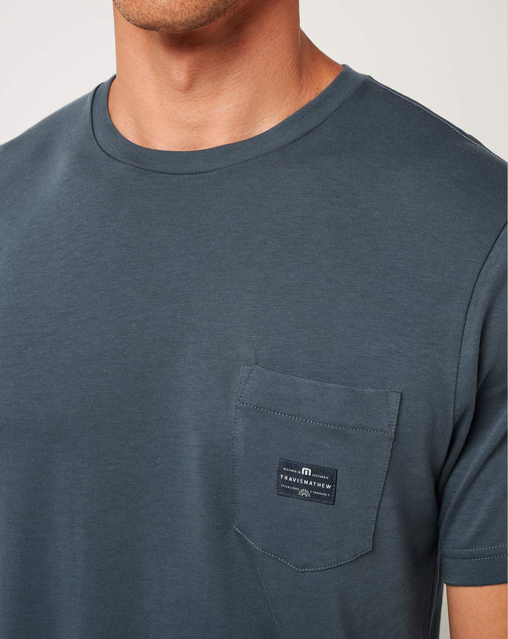 Mood Indigo/Vintage Indigo Travis Mathew Preferred Status Tee