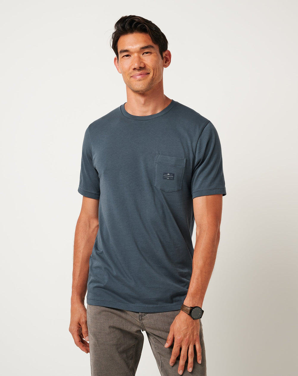 Mood Indigo/Vintage Indigo Travis Mathew Preferred Status Tee