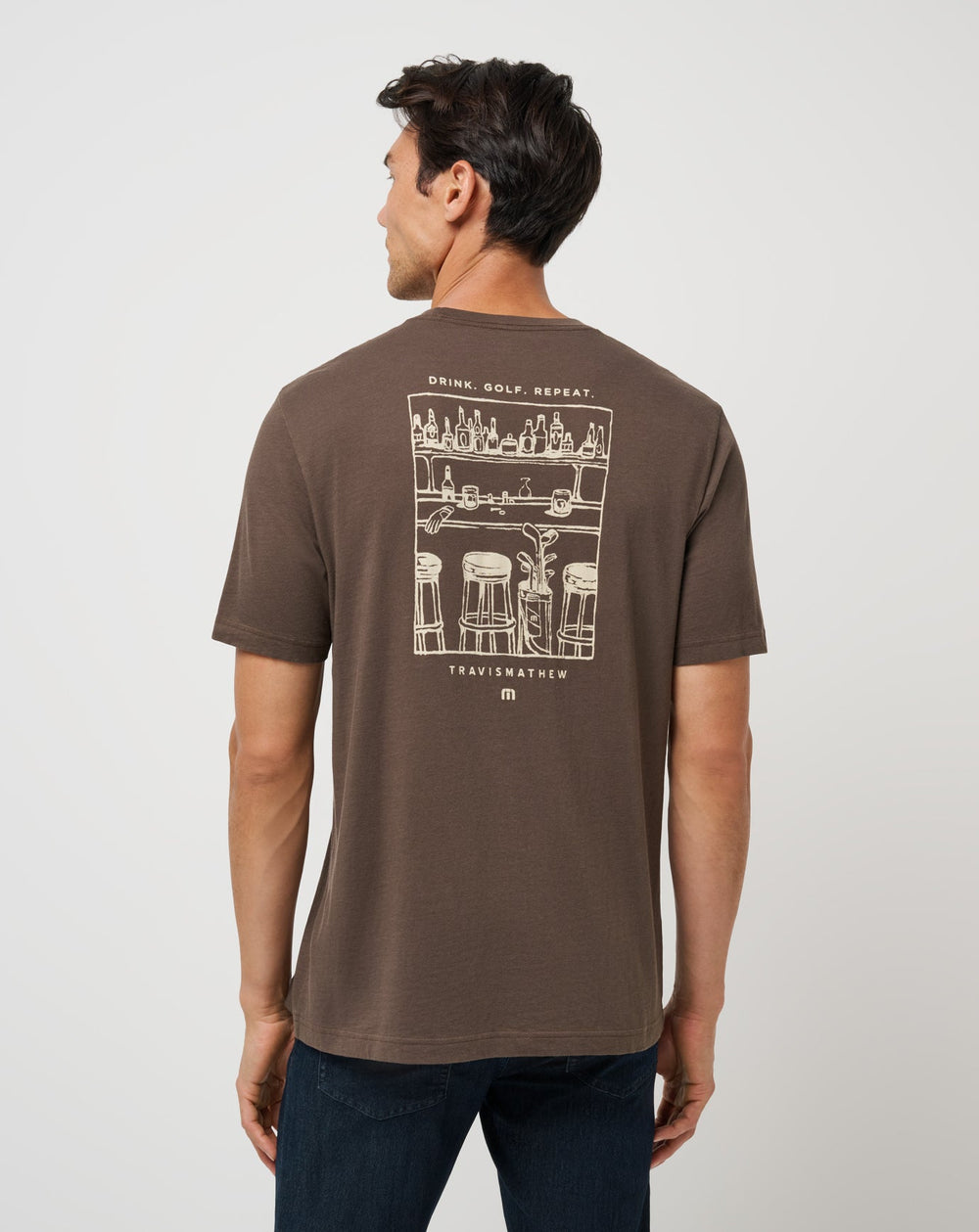 Chocolate Travis Mathew Tasting Room Tee