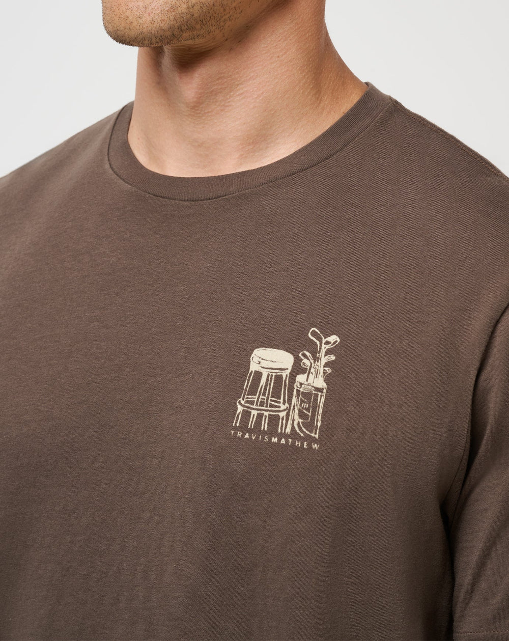 Chocolate Travis Mathew Tasting Room Tee