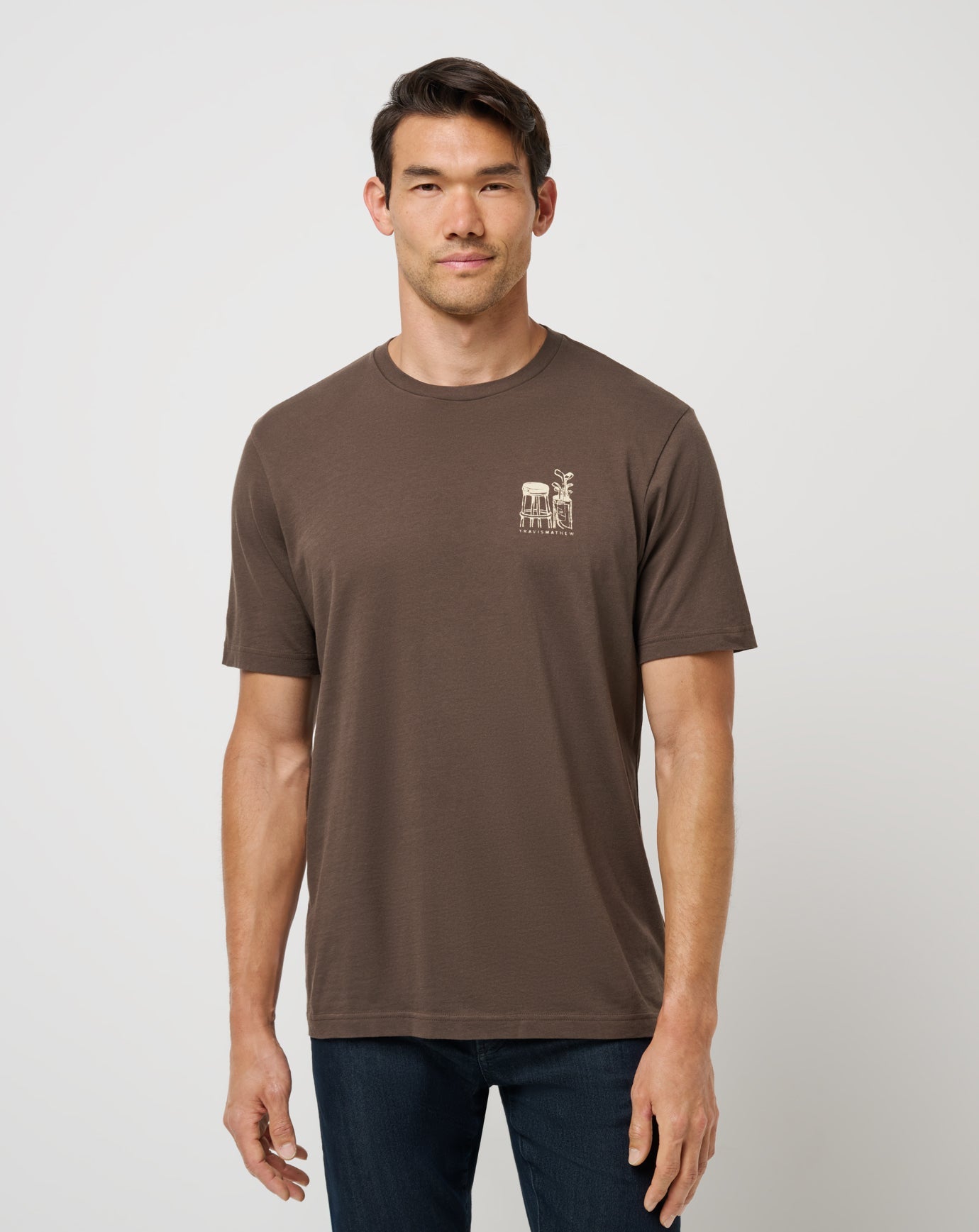 Chocolate Travis Mathew Tasting Room Tee