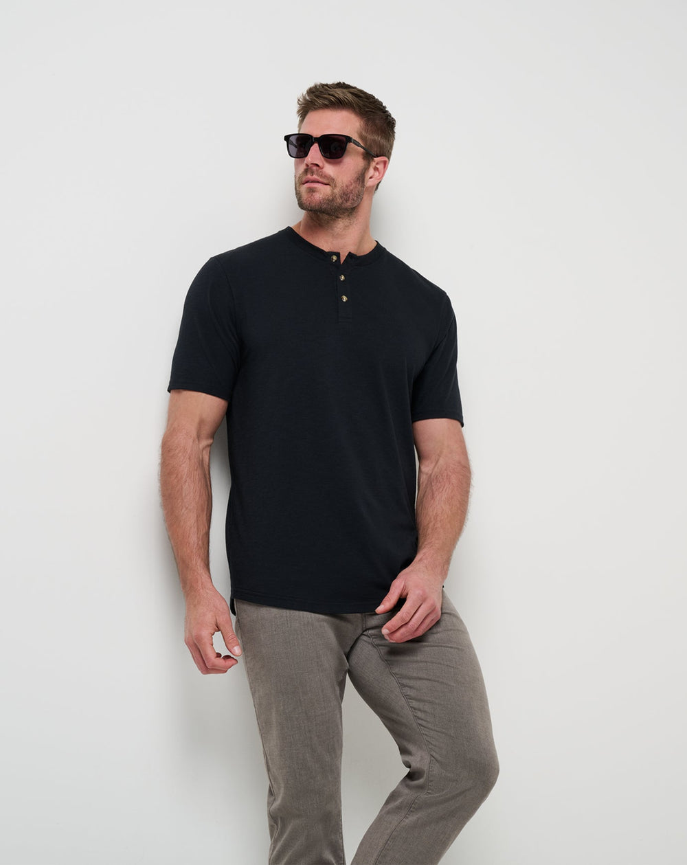 Black Travis Mathew All Adrift Tee