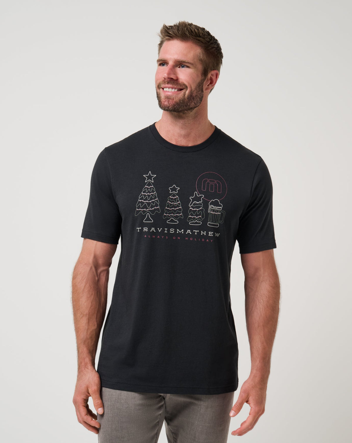 Black Travis Mathew Season Of Giving Tee