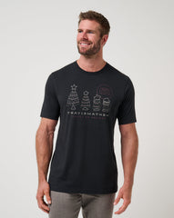 Black Travis Mathew Season Of Giving Tee