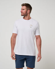 White Travis Mathew Drink Ticket Tee
