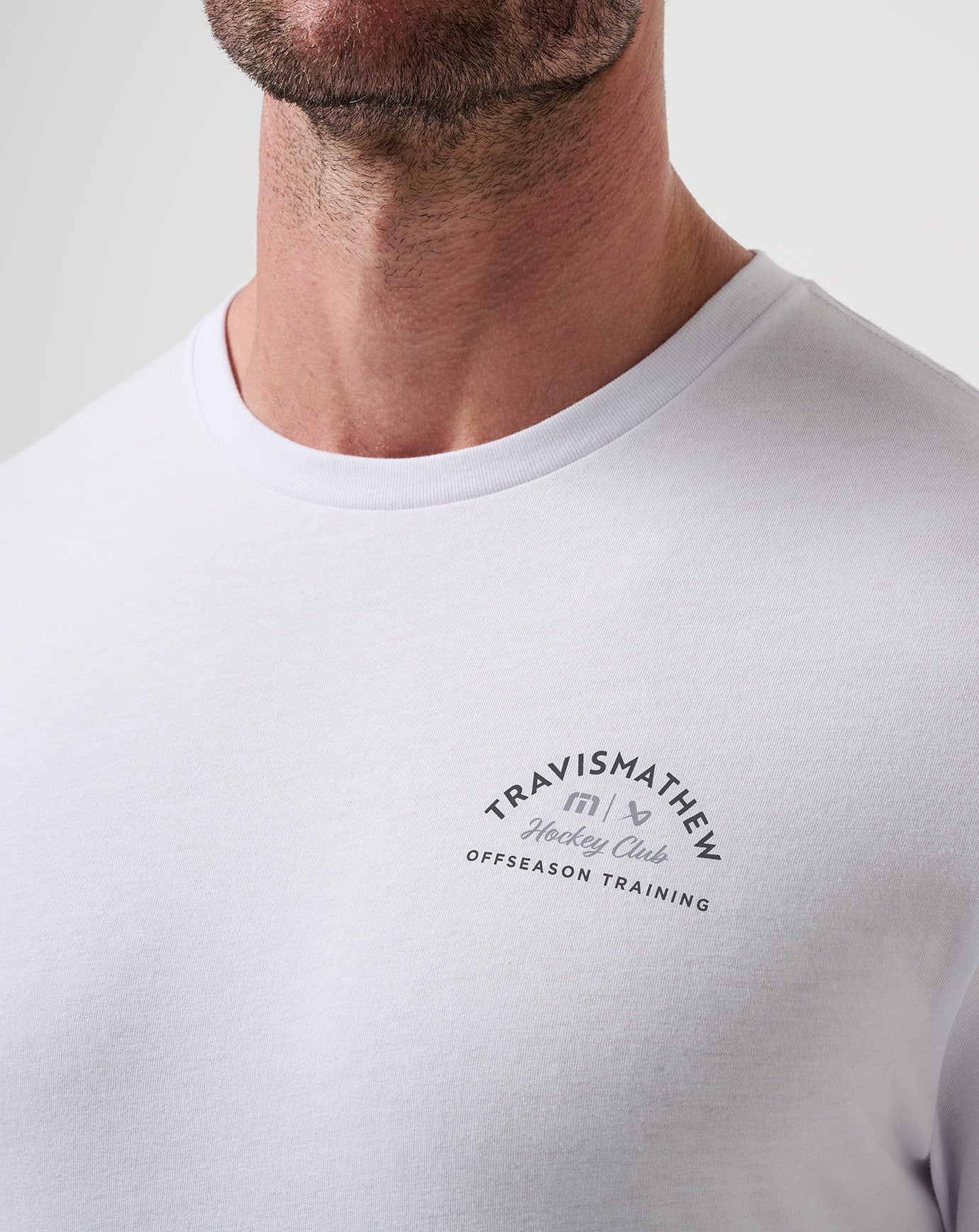 White Travis Mathew Delayed Penalty Tee