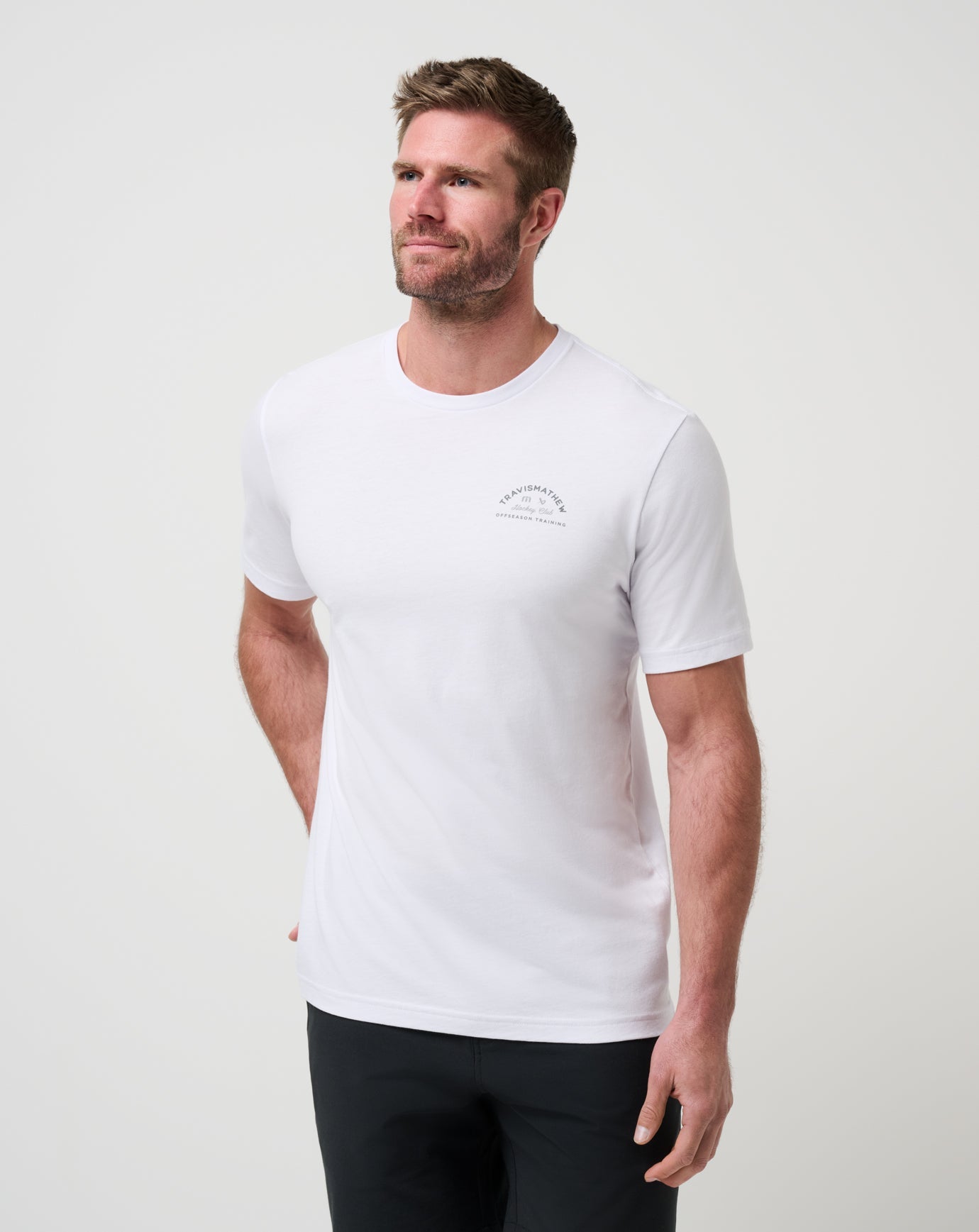 White Travis Mathew Delayed Penalty Tee