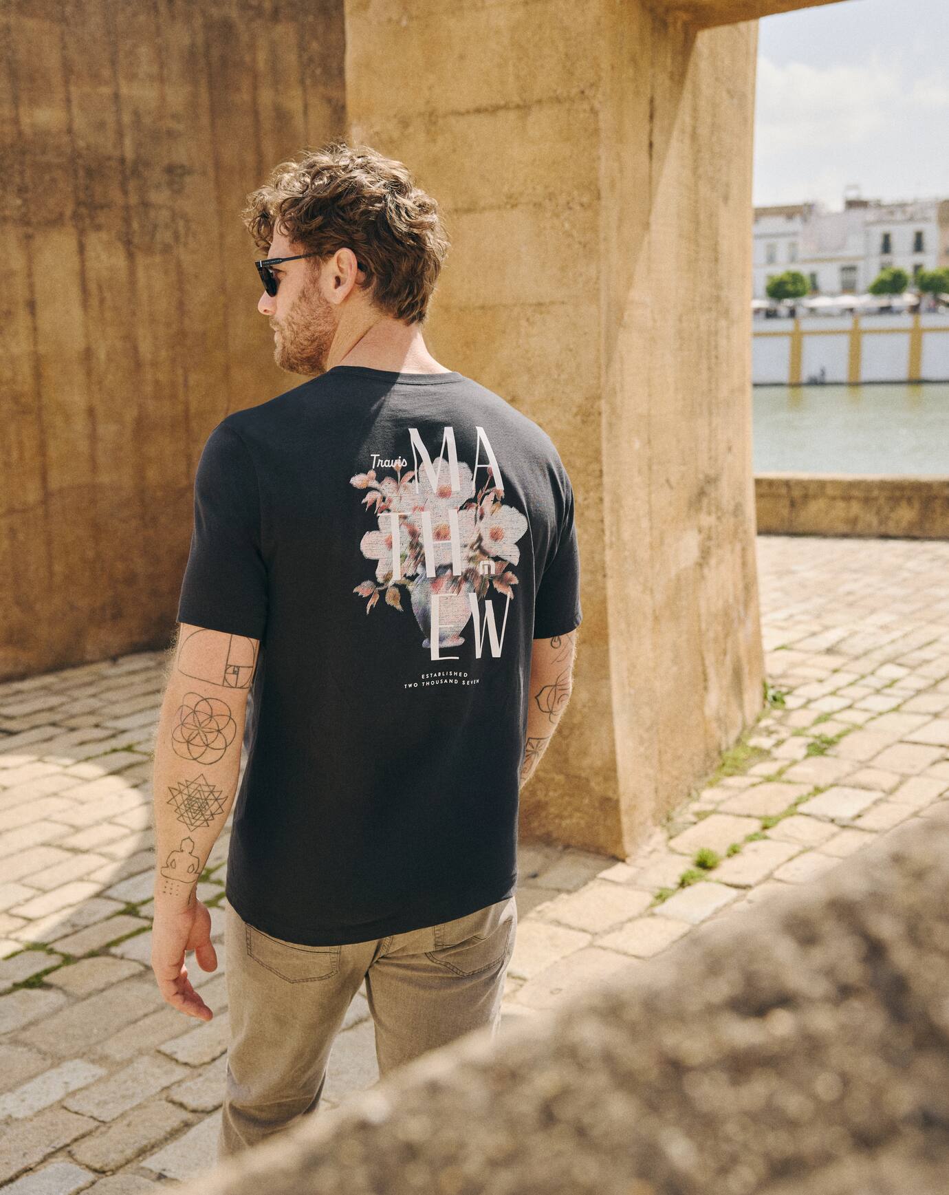 Black Travis Mathew Art Scene Tee