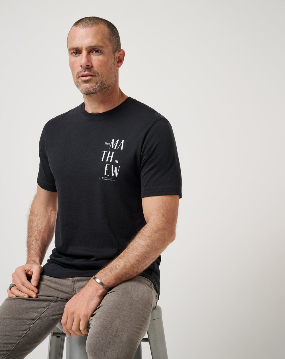 Black Travis Mathew Art Scene Tee