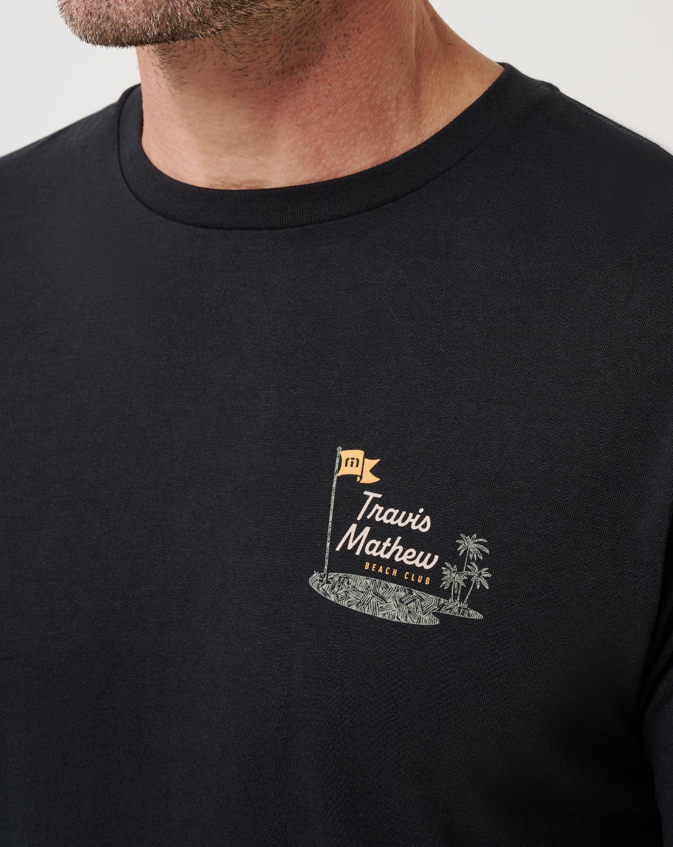 Black Travis Mathew TM Beach Club Tee