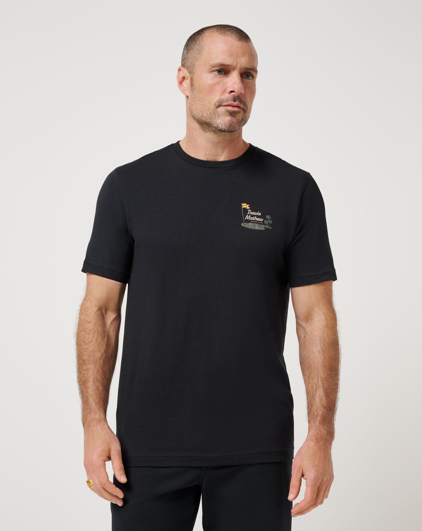 Black Travis Mathew TM Beach Club Tee