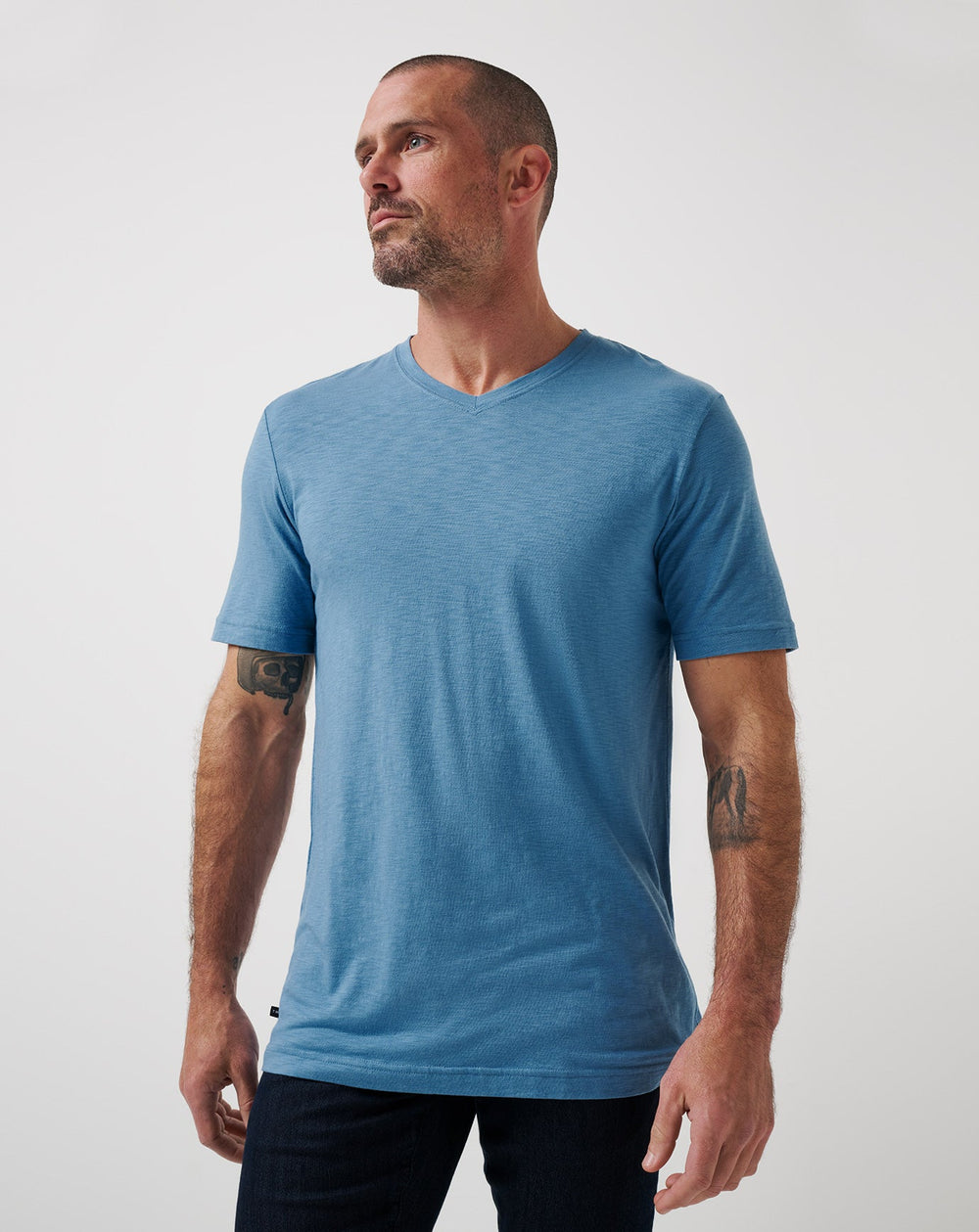 Copen Blue Travis Mathew Cloud Tee