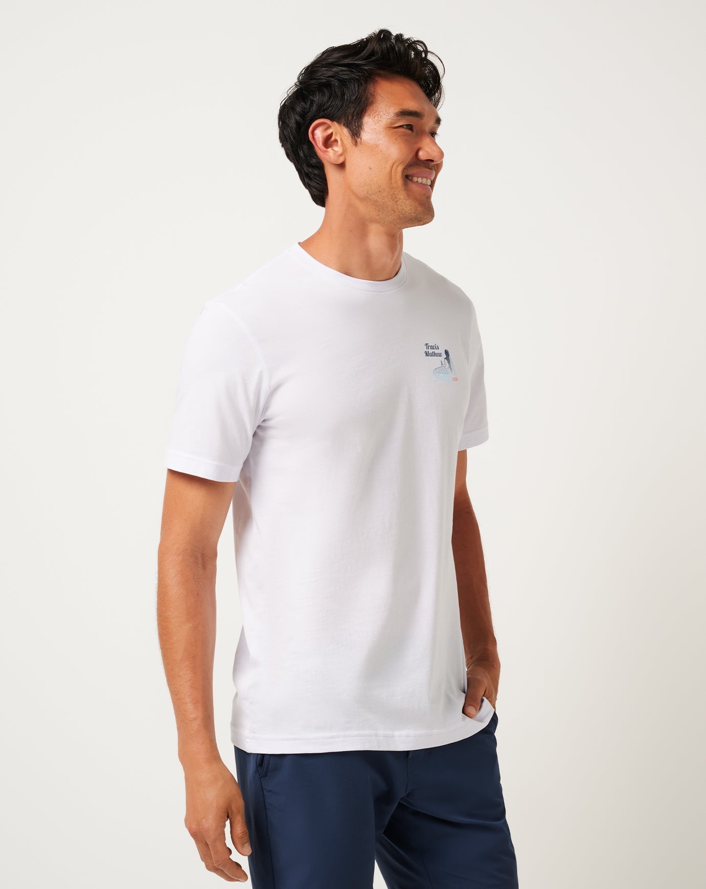 White Travis Mathew Cloudless Sky Tee