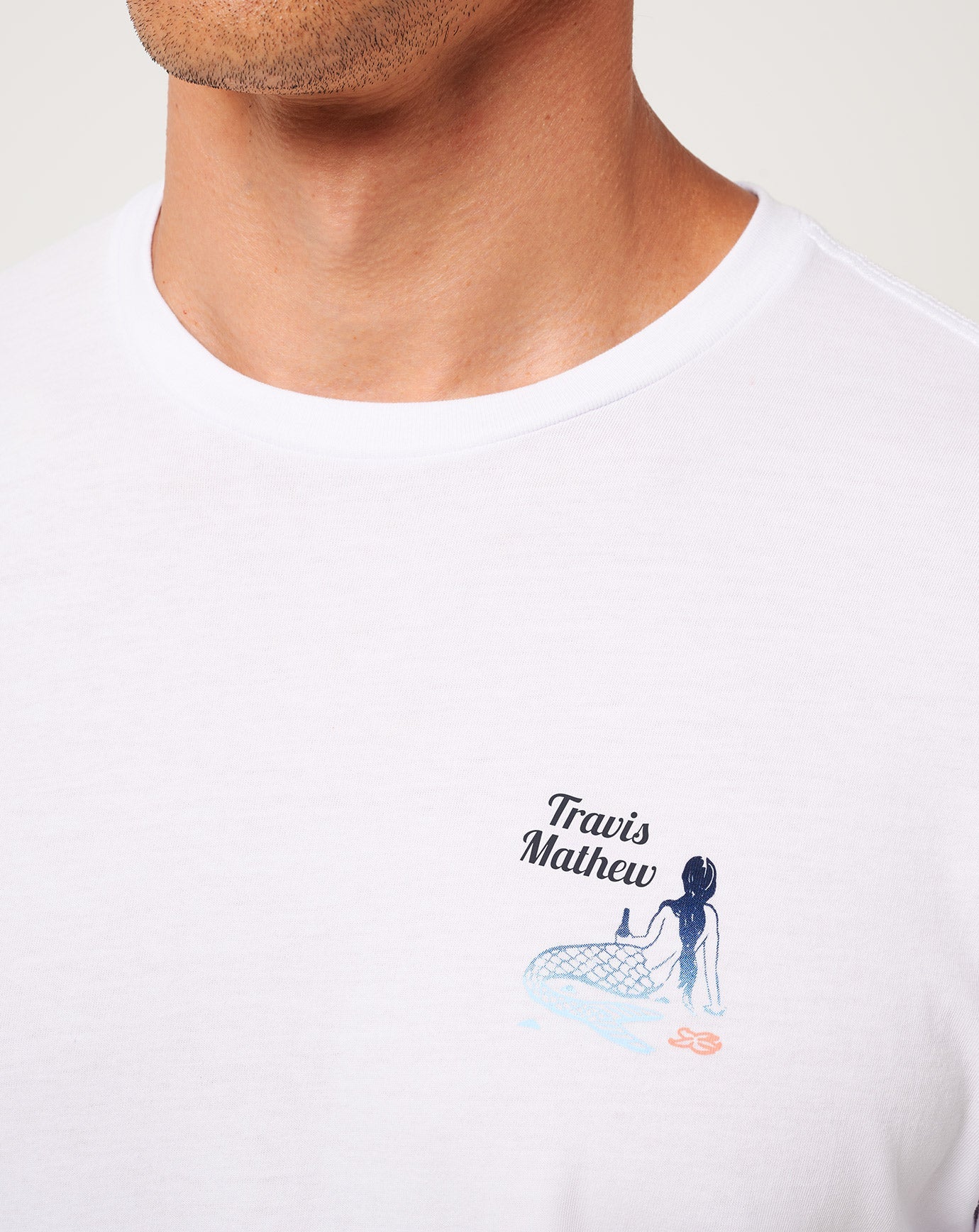 White Travis Mathew Cloudless Sky Tee