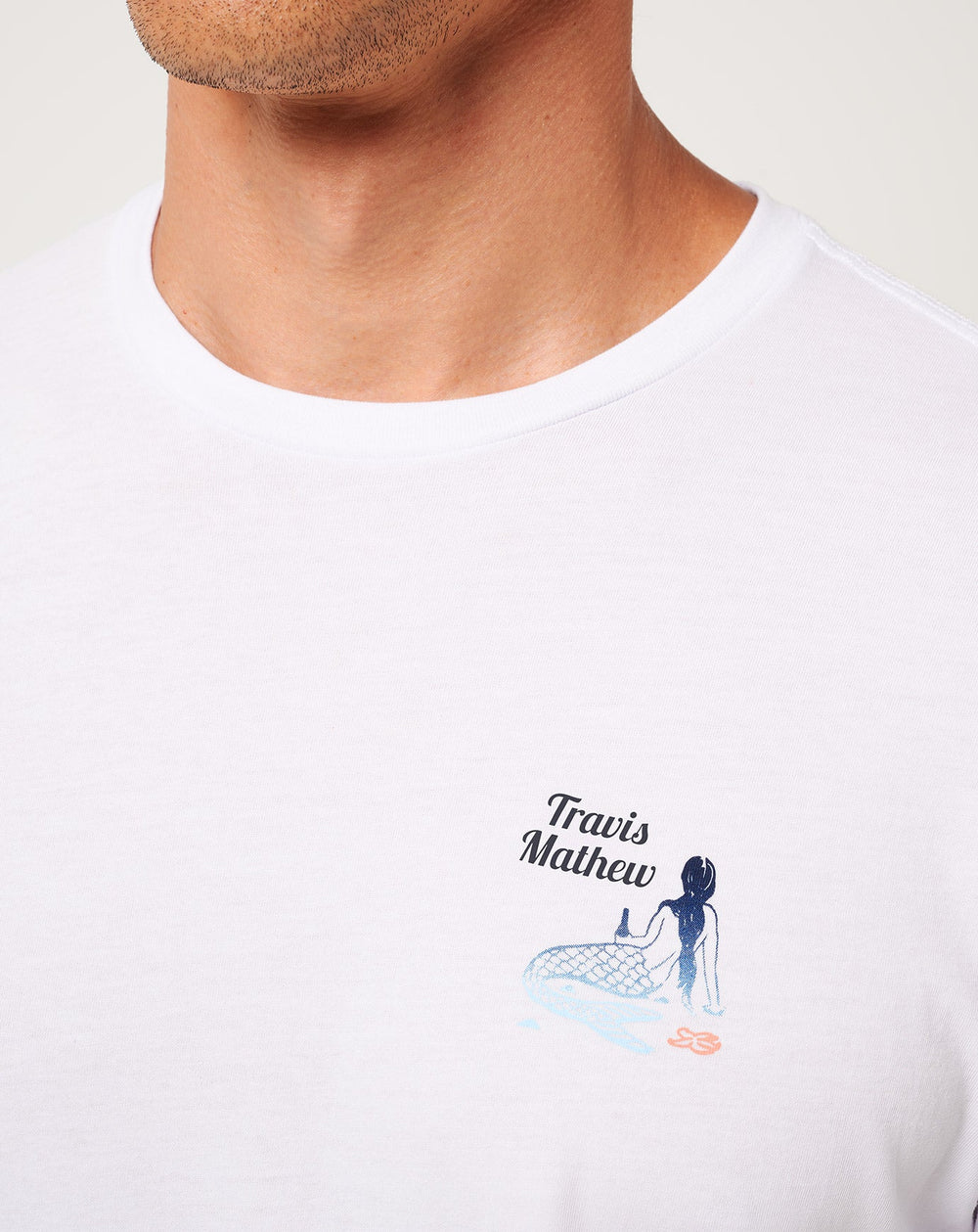 White Travis Mathew Cloudless Sky Tee