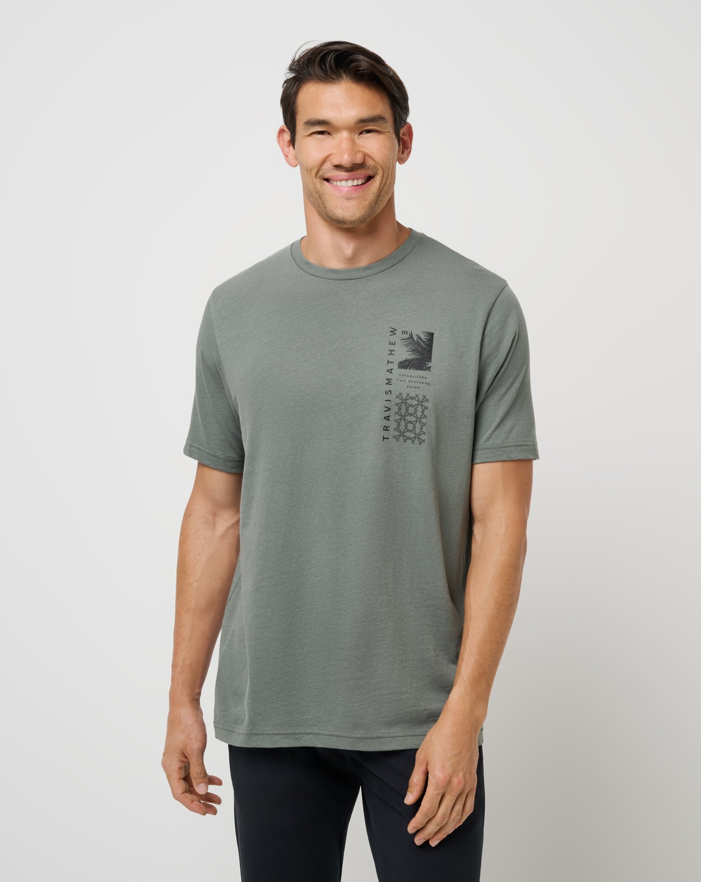 Dark Olive Travis Mathew Global Pass Tee