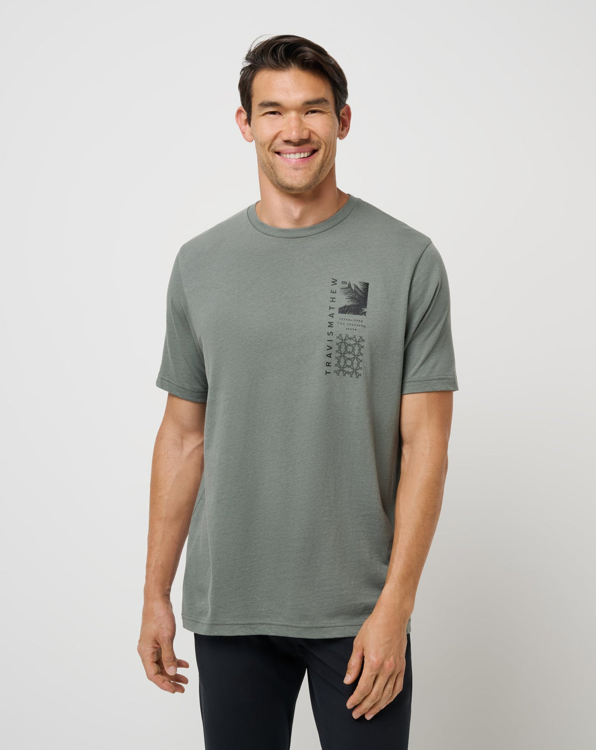 Dark Olive Travis Mathew Global Pass Tee