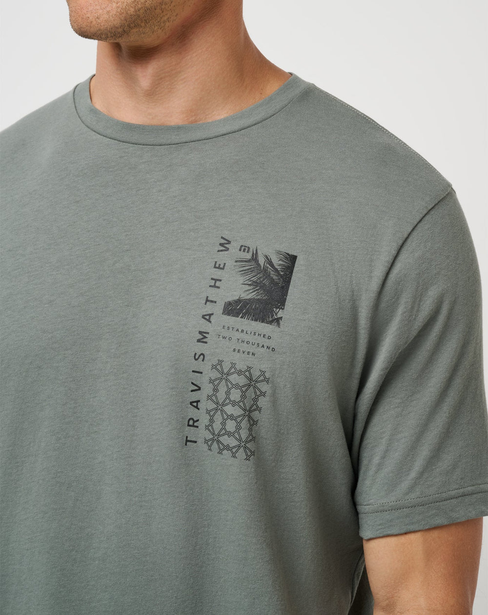 Dark Olive Travis Mathew Global Pass Tee