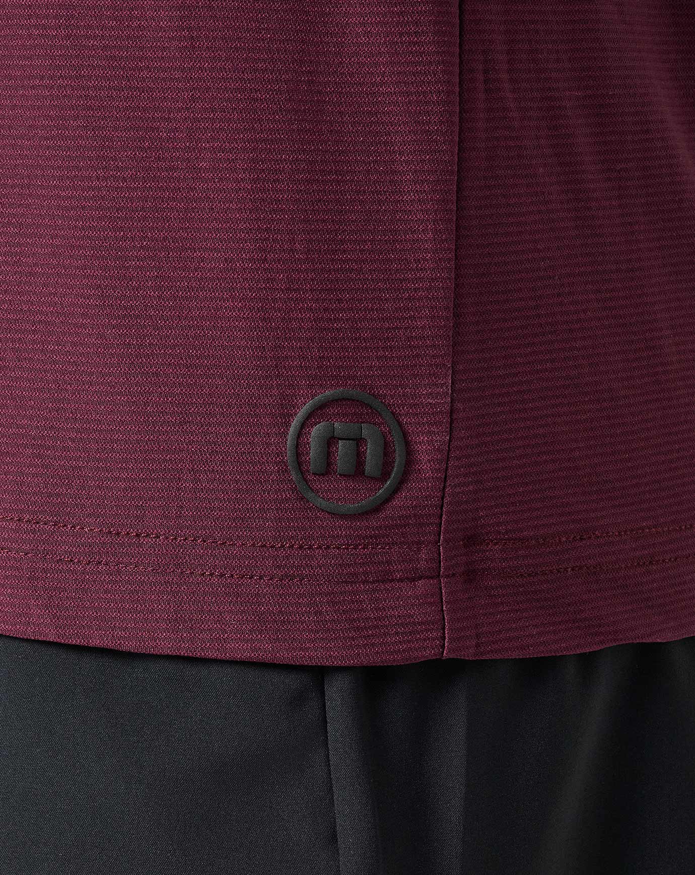 Mauve Wine Travis Mathew First Day Active Tee