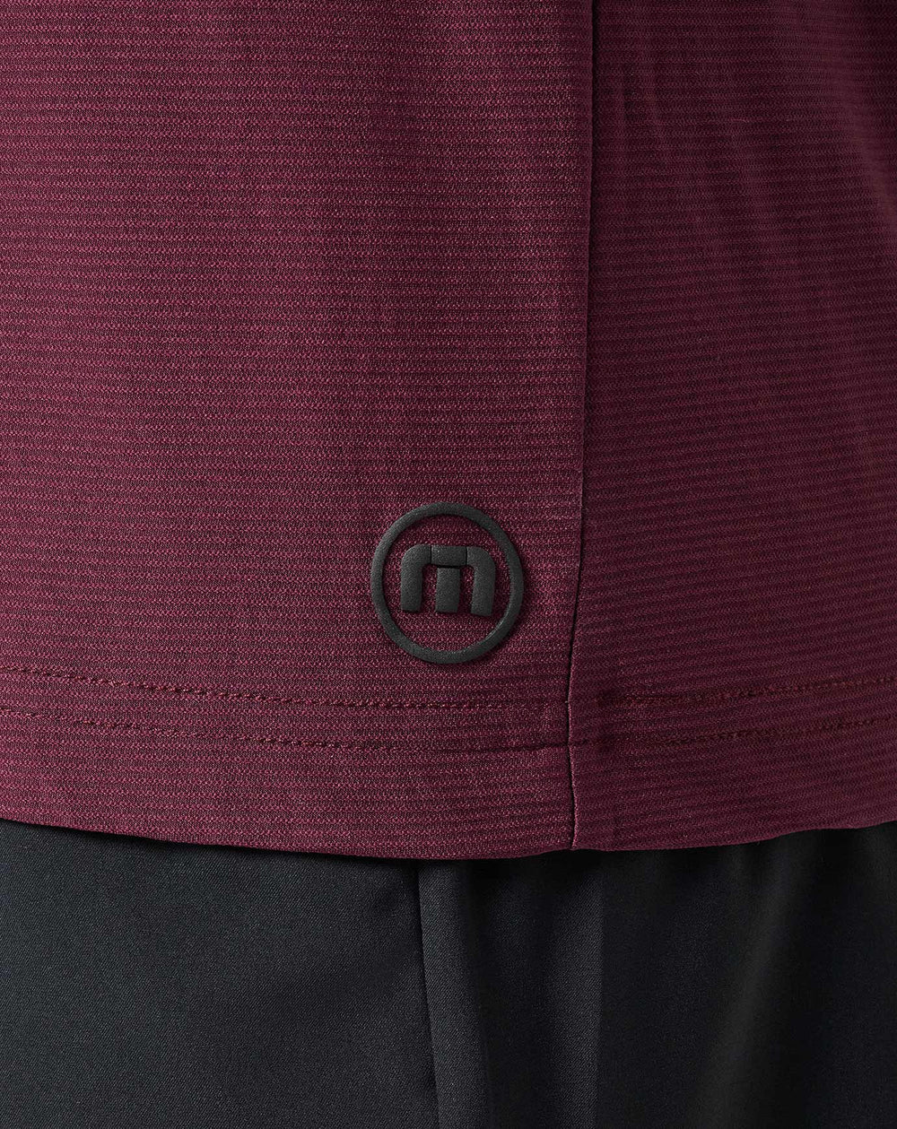 Mauve Wine Travis Mathew First Day Active Tee