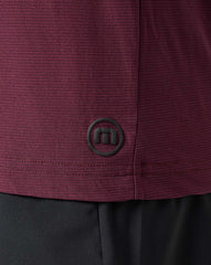 Mauve Wine Travis Mathew First Day Active Tee
