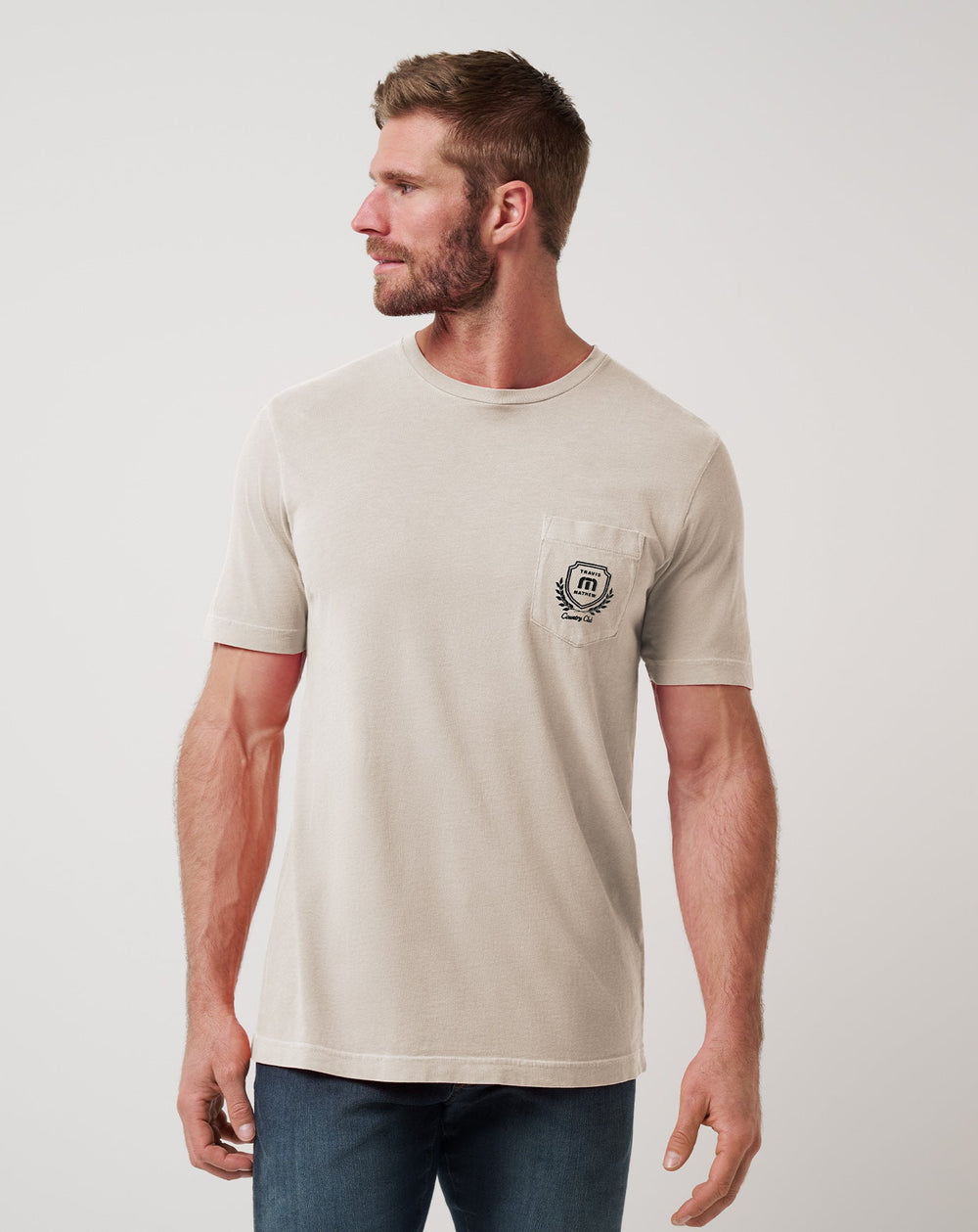 Italian Sand Travis Mathew Local Favorite 2.0 Tee