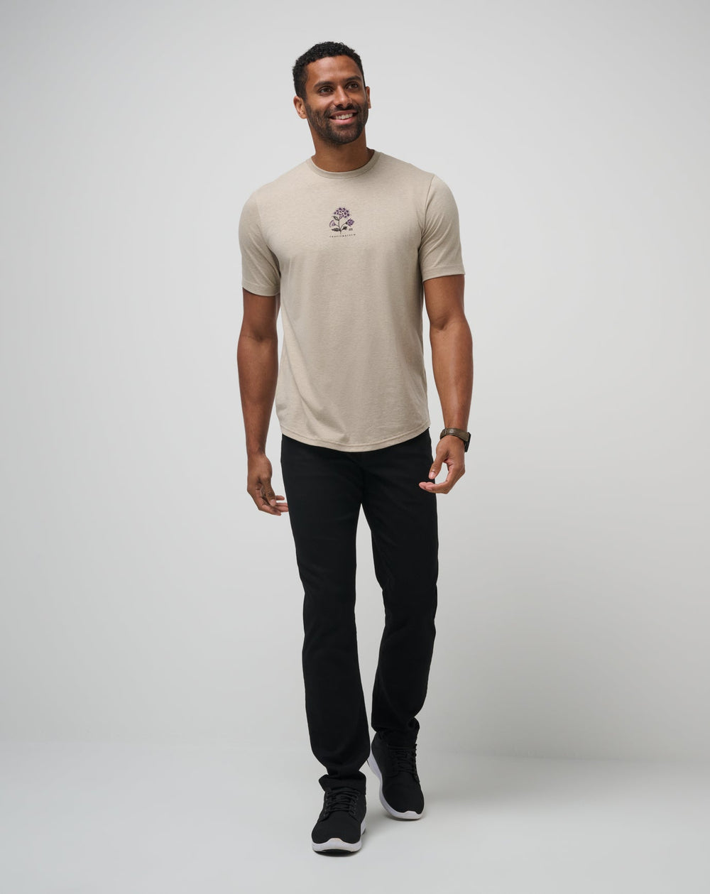 Oxford Tan Travis Mathew Fading Sunlight Tee