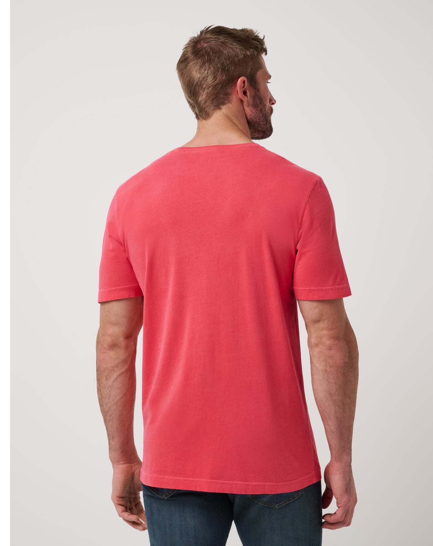 Red Travis Mathew Local Favorite 2.0 Tee