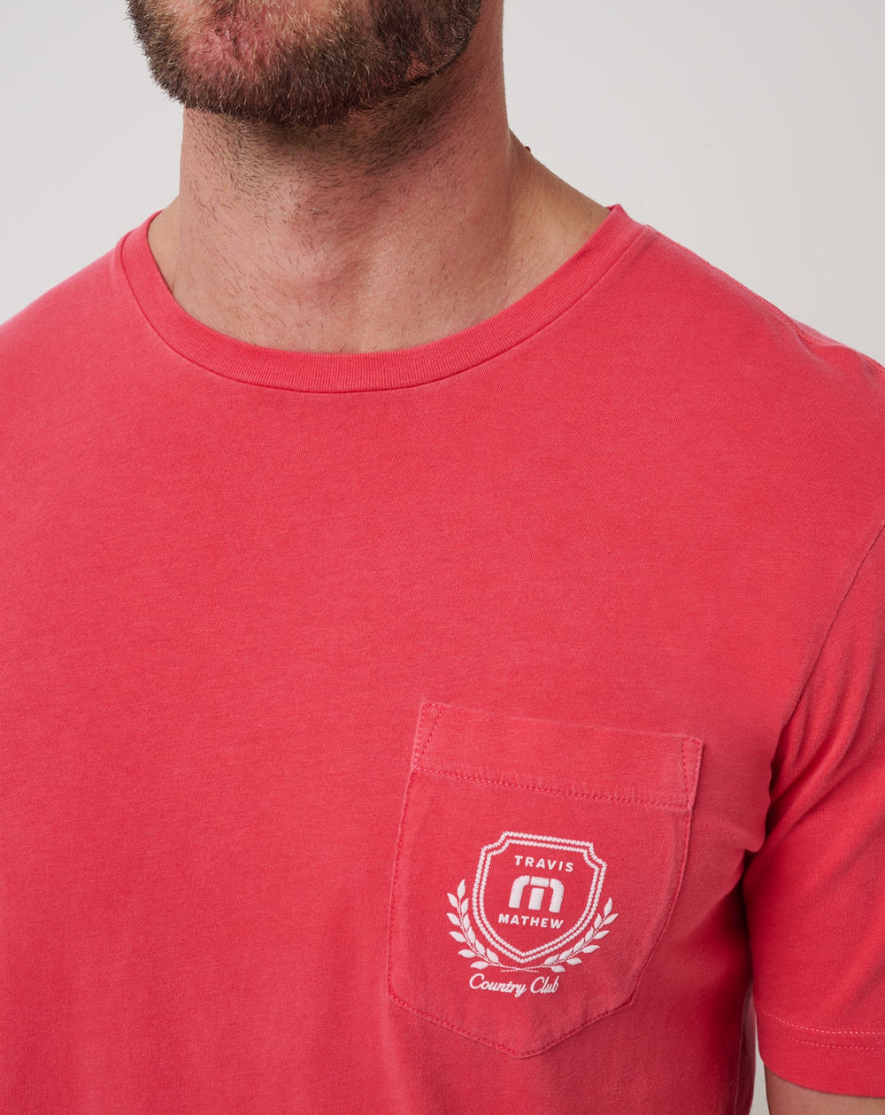 Red Travis Mathew Local Favorite 2.0 Tee