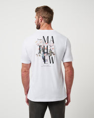 White Travis Mathew Art Scene Tee