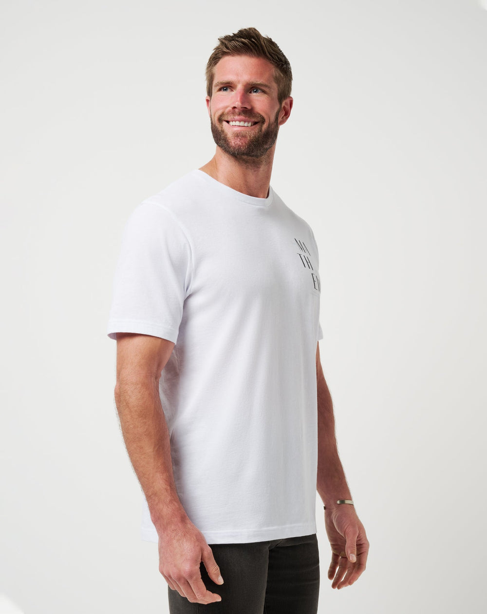 White Travis Mathew Art Scene Tee