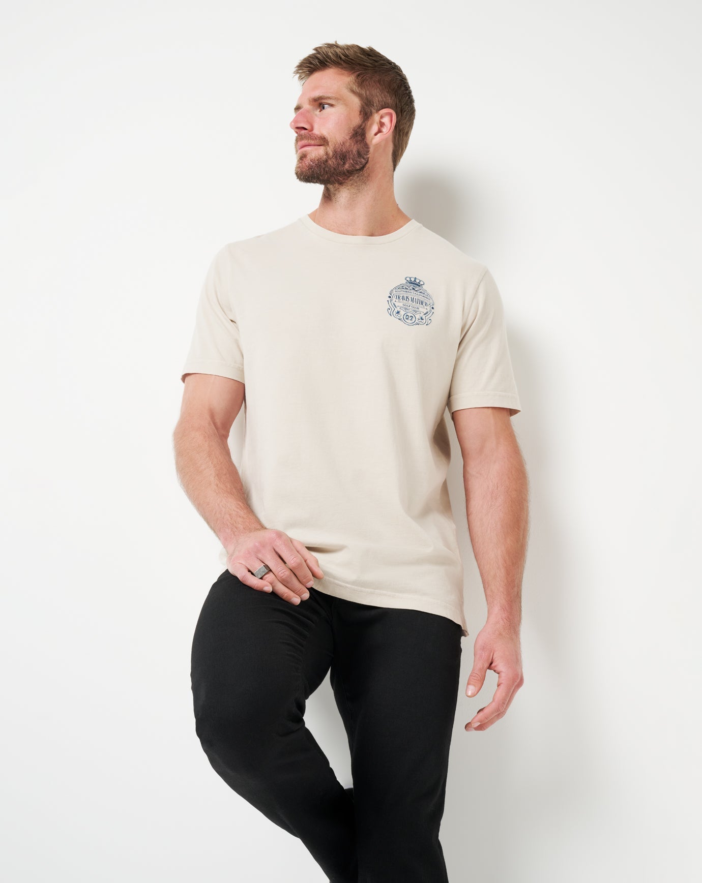 Italian Sand Travis Mathew Name Association 2.0 Tee