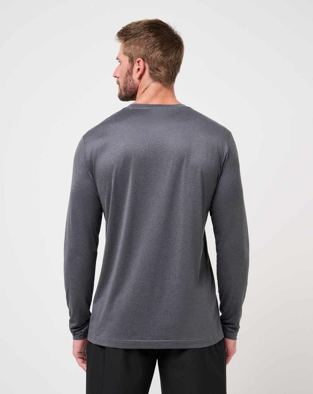 Heather Dark Grey Travis Mathew Court Control Tee